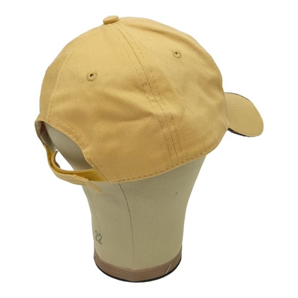 NESCO Logo Camo Stripe Khaki Strapback Trucker Baseball Hat Atlanta Cap - Picture 11 of 12